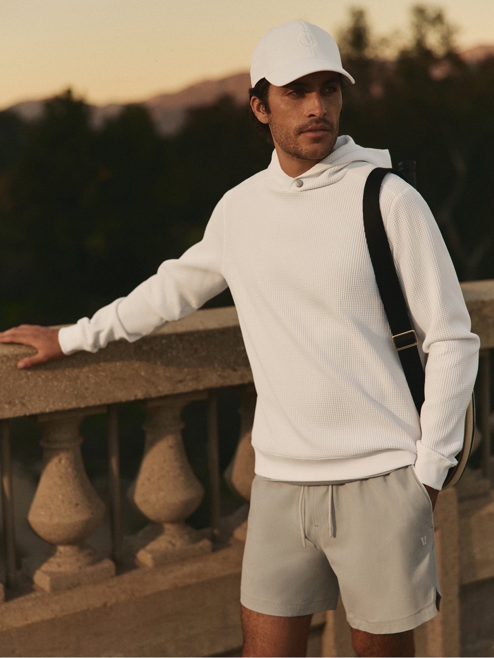 Vuori Tech Waffle Pullover Hoodie